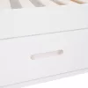 Montessori ágy, 90x200, fehér, tömör, BIANKA