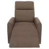 Relax forgószék fotel, szürkésbarna taupe, MEKENZI