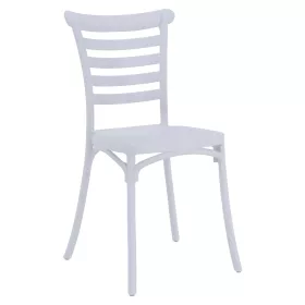 Rakásolható szék, fehér, SAVITO