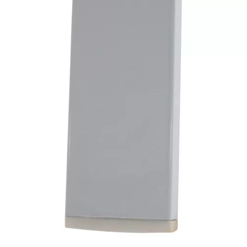 Kerti nyugágy, fehér acél/tölgy, BONTO