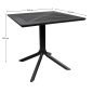 Kerti asztal, fekete, DENTON NEW