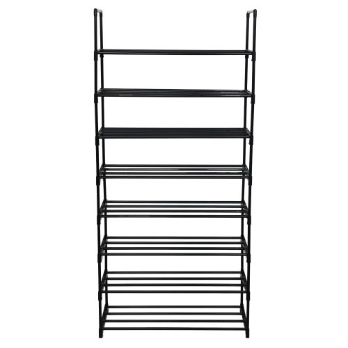 Cipőtartó, fekete, LAURIN