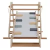 Montessori Pikler-háromszög 3 az 1-ben, természetes/színes, OPRIN