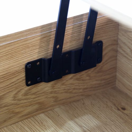 Dohányzóasztal, tölgy, ARALYN