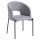 Étkezőszék, szürke/fekete, LONKA