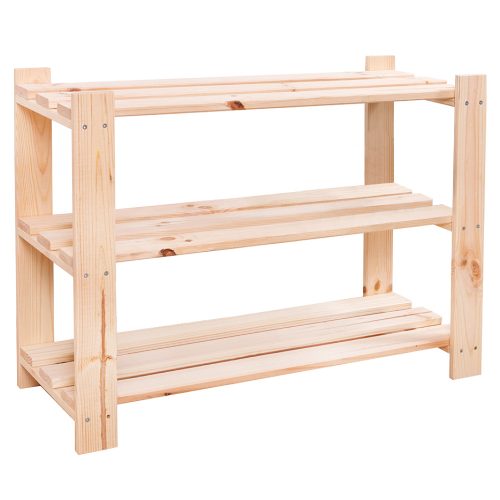 Polcállvány, természetes, fenyő, SIMU 550