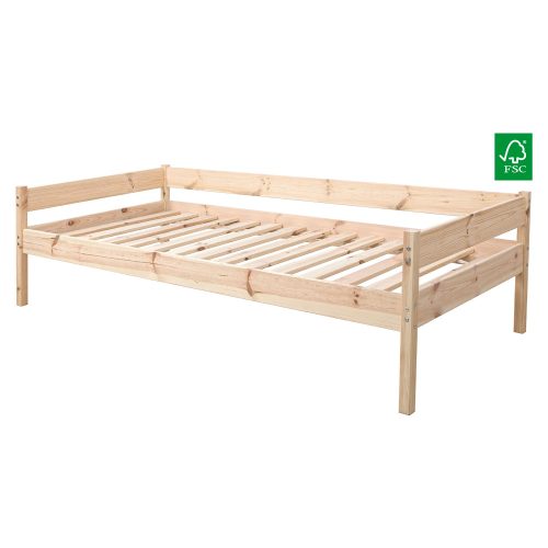 Ágy ágyráccsal, 140x200, lucfenyő, BENY