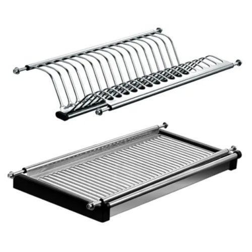 Edényszárító felső szekrénybe, rozsdamentes acél, KAPIO TYP 2