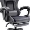 Irodai/gamer szék, szürke, LOPES