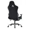 Irodai/gamer szék, fekete Velvet szövet, teherbírás 150 kg, SALOP