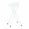 Összecsukható szék, fehér, AMADEO NEW