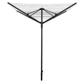 Kerti ruhaszárító, fekete, 45 m, ROTARY NEW TYP 3