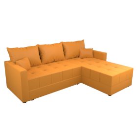 Univerzális ülőgarnitúra, mustársárga, DUAN ROH