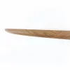 Étkezőasztal, tölgy/fekete, átmérő 110 cm, REVENTON NEW