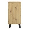 Komód, artisan tölgy, BOGAN NEW 1D3S