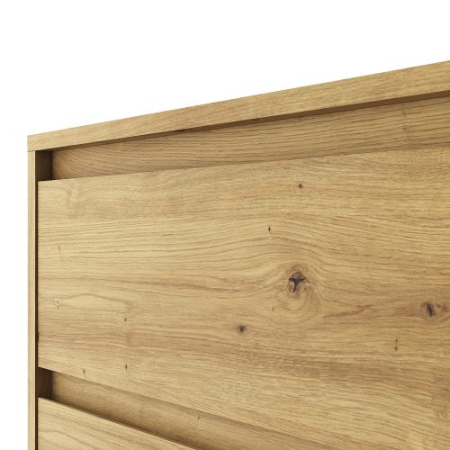 Komód, artisan tölgy, BOGAN NEW 1D3S