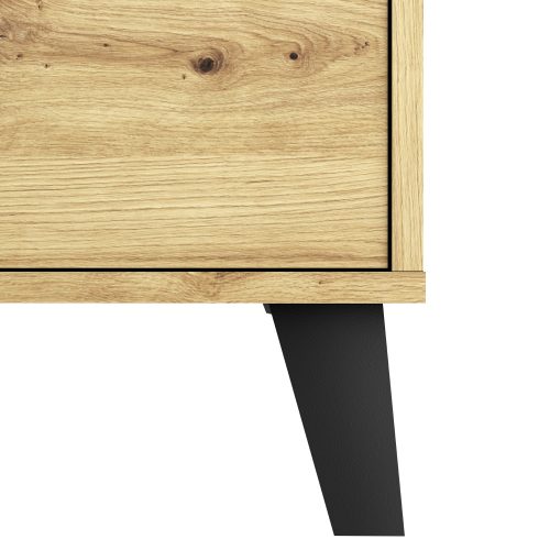 Komód, artisan tölgy, BOGAN NEW 1D3S