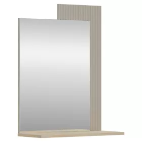 Tükör 65, szürkésbarna Taupe/silverjack tölgy, DOMCA
