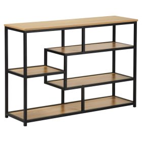 Polcállvány, fekete/tölgy, BILOTE NEW TYP 2