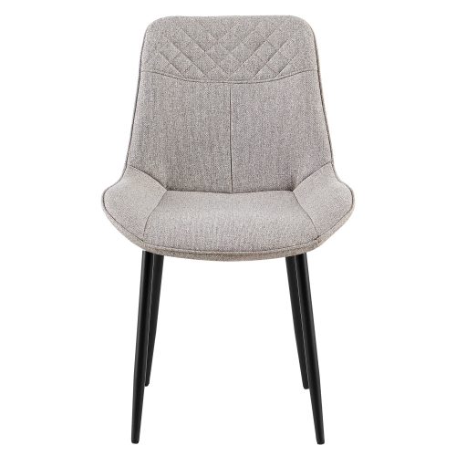 Étkezőszék, bézs/fekete, ALIA