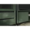 TV-asztal, smoke zöld/fekete, LONGY RTV1K2So