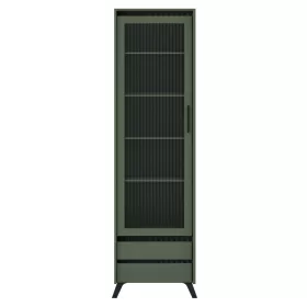Vitrin, smoke zöld/fekete, LONGY REG1W2S
