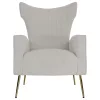 Relaxfotel, bézs Velvet szövet, BARET