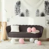 Luxus kanapé, 3 személyes, szürkésbarna Velvet szövet/arany, Art-deco, NOBLEO TYP 2