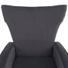 Relaxfotel, szürke Velvet szövet, BARET