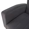Relaxfotel, szürke Velvet szövet, BARET