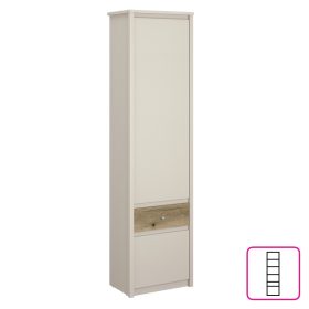 Polcos szekrény, kasmír/evoke tölgy, KAROS 2D1S