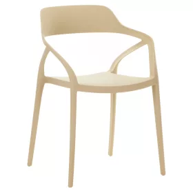 Rakásolható szék, szürkésbarna Taupe, ALFIO