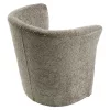 Klub fotel, szürkésbézs Taupe Coral anyag, CUBA