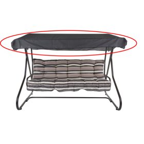   Dajar tartalék tetőponyva a Milano hintaágyakhoz - sötétszürke 