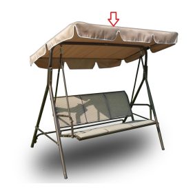   Rojaplast tartalék tetőponyva a Confort hintaágyhoz - bézs