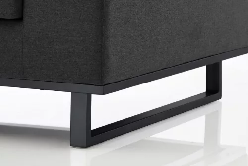 KETTLER EGO kültéri sarokkanapé –  antracit / Sunbrella®