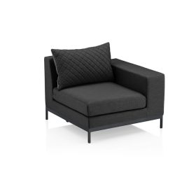   KETTLER EGO MODULAR sarokelem – jobb oldali záróelem – antracit / Sunbrella®