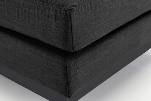 KETTLER EGO MODULAR bal oldali záróelem – antracit / Sunbrella®