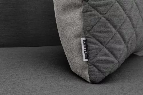 KETTLER EGO MODULAR bal oldali záróelem – antracit / Sunbrella®