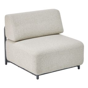   KETTLER TRIBE kültéri fotel / középső elem – antracit / bézs