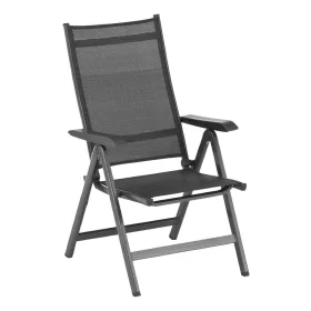   KETTLER BASIC PLUS alumínium dönthető kerti szék – antracit / antracit