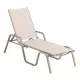 KETTLER BASIC PLUS alumínium napozóágy – taupe / bézs