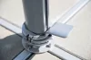 Kettler EASY TURN napernyő 300×300 cm – 360° forgatható, konzolos, UV 50+, világosszürke