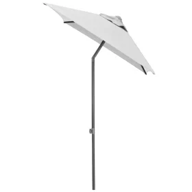   Kettler EASY PUSH napernyő 150×210 cm – UV 50+, vízálló, világosszürke