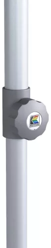 Kettler EASY PUSH napernyő 150×210 cm – UV 50+, vízálló, világosszürke