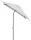 Kettler EASY PUSH napernyő 200×200 cm – UV 50+, vízálló, világosszürke