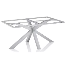 KETTLER X-LEG alumínium asztalváz 160×95 cm – ezüst