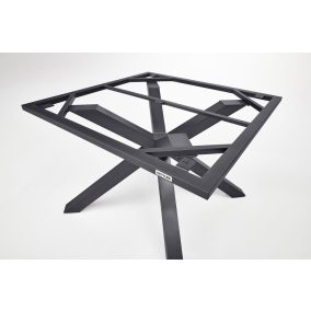 KETTLER X-LEG alumínium asztalváz 95×95 cm – antracit