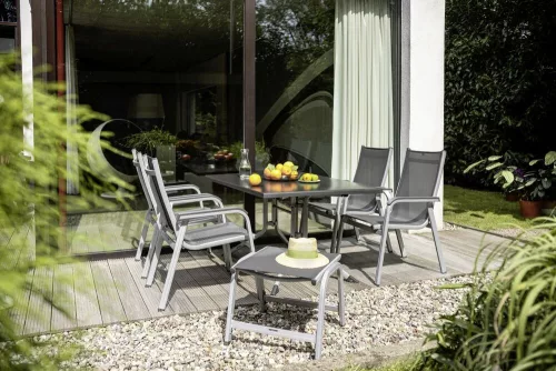 Kettler KETTALUX asztallap 160×95 cm – kültéri asztallap, antracit