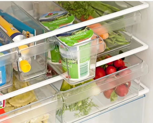 Rotho Loft "S" műanyag konyhai rendszerező hűtőbe - 1,6 L